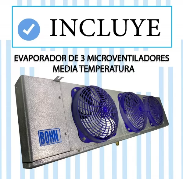 Evaporador Bohn Difusor Camara De Refrigeración Ideal Carne